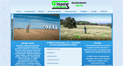 Desktop Screenshot of gimpuls.cz